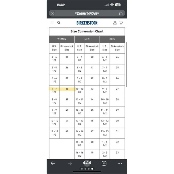 Birkenstock Gizeh Thong Sandals, Size 41 - Picture 8 of 8